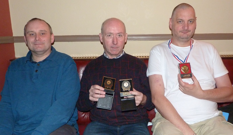 Steve Rhodes, Tony Walmsley and Mark Preston